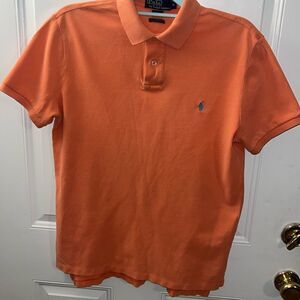 Polo Ralph Lauren shirt orange blue